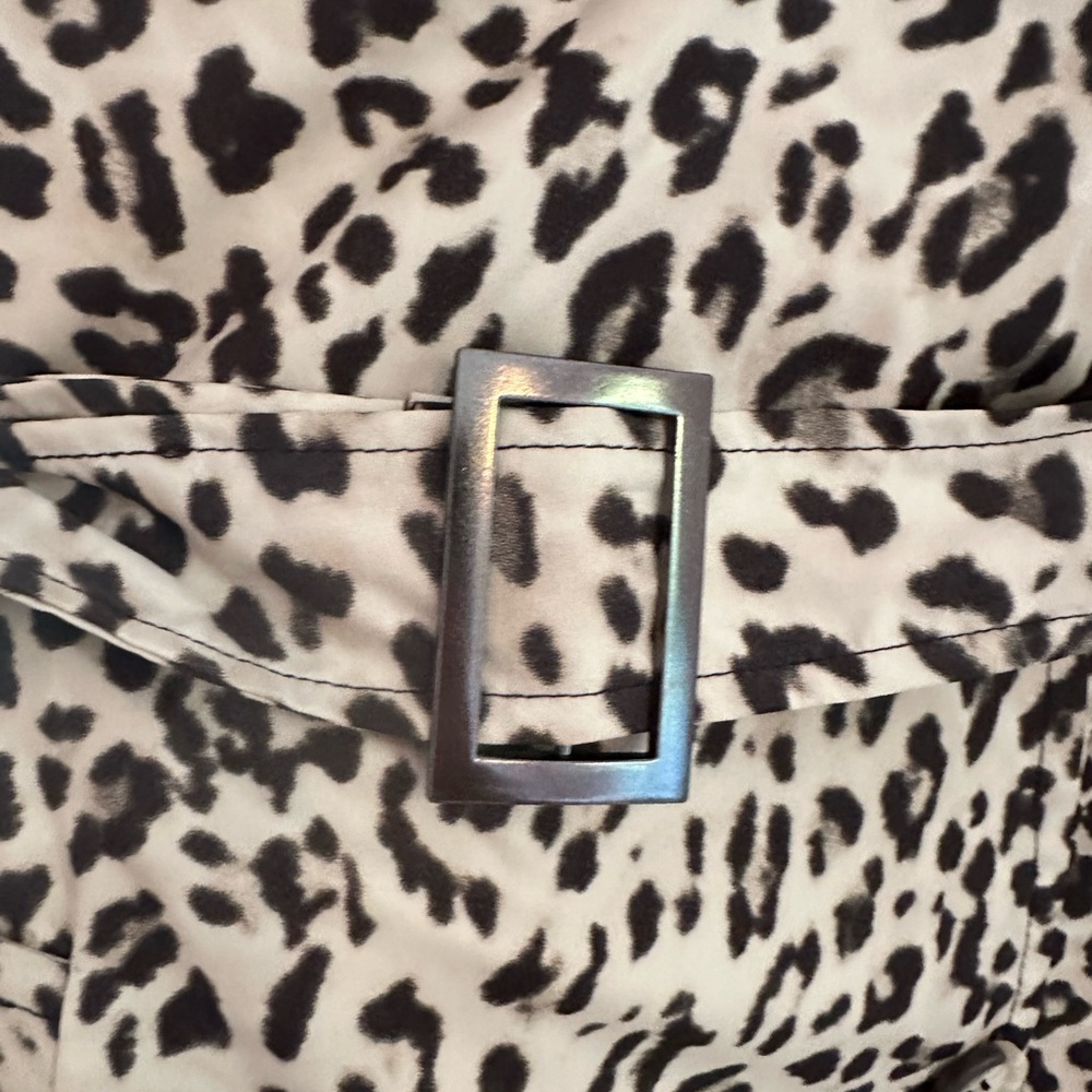 Boston Proper Animal Print Coat - Picture 3 of 5